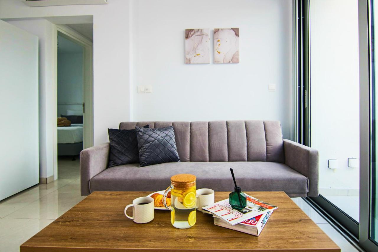 דירות Paphos Phaedrus Living - Seaside Executive Flat Harbour 101 מראה חיצוני תמונה
